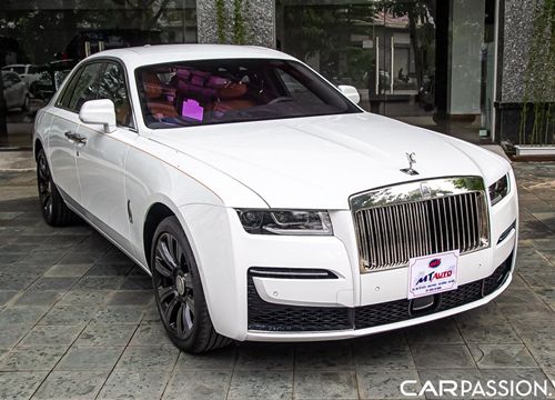 Cận cảnh Rolls-Royce Ghost thế hệ mới hơn 40 tỉ