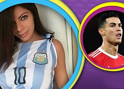 Fan nữ nóng bỏng của Messi chế giễu Ronaldo