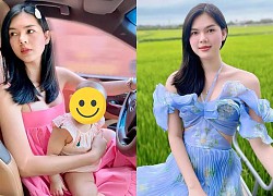 'Mỹ nhân xuống tóc' Ngọc Trinh công khai con gái 8 tháng tuổi?