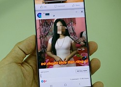 Quảng cáo ứng dụng 18+ phản cảm trên Facebook