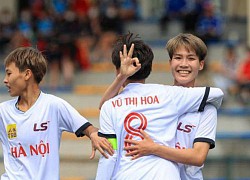 U19 Hà Nội chiếm ngôi đầu bảng giải bóng đá nữ U19 Quốc gia 2022