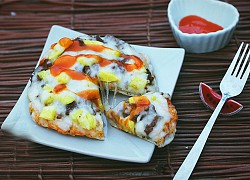 Cách làm bánh pizza bằng nồi cơm điện cực dễ đơn giản thơm ngon