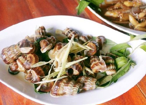 Cách làm Ốc mỡ cháy tỏi, nghêu hấp thái, nghêu xốt Tom Yam, ốc len xào dừa ngon