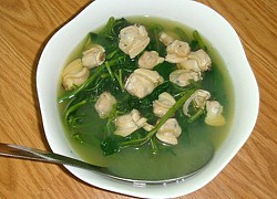 Canh ngao rau muống - Nhanh, ngon và lạ miệng