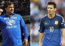 Đàn anh vừa đấm vừa xoa Messi khi bị chỉ trích