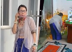 'Hot girl quỵt tiền' Bella bị tóm do ăn trộm tiền từ ban thờ