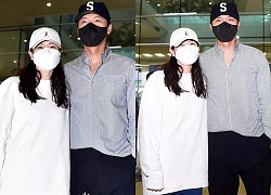 Hyun Bin - Son Ye Jin ôm nhau cực tình ngày về Hàn Quốc