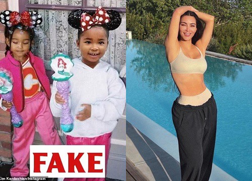 Kim Kardashian gây phẫn nộ khi photoshop ảnh trẻ em