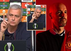 Mourinho trả lời thế nào khi được hỏi đưa ra lời khuyên cho Ten Hag?