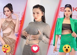 "Bỏng mắt" vì body bốc lửa của Kỳ Duyên, xem clip mới tin là không photoshop!