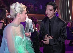 &quot;Fanboy&quot; thành công nhất Grammy 2022 gọi tên V (BTS): Lễ phép xin Lady Gaga chụp hình chung, còn được idol... thơm má