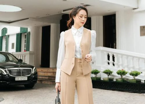 Hồng Diễm tung ảnh như fashionista, xách toàn túi hiệu nhưng lại không ngại phơi bày sự thật về vóc dáng