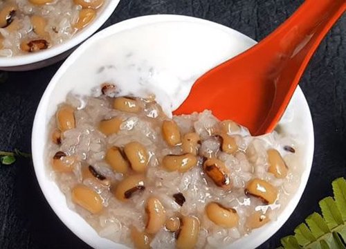 Món chè đậu trắng thơm ngon béo bùi