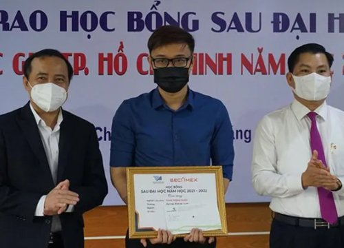 30 Tiến sĩ, Thạc sĩ nhận học bổng lên đến 1,5 tỷ đồng