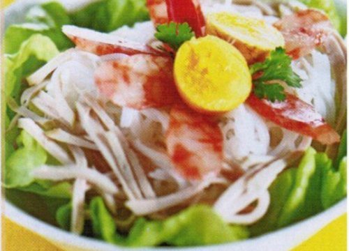 Bún lạp xưởng tôm