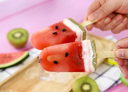 Cách làm kem dưa hấu kiwi ngon ngất ngây