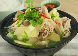 Cách nấu canh măng sườn ngon ngọt không bị đắng