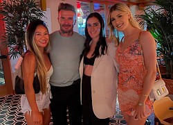 &quot;Công chúa quần vợt&quot; Eugenie Bouchard hân hoan khi được gặp David Beckham