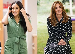 Công nương Kate và Meghan Markle cùng mê một kiểu váy, nhưng cách diện lại khác xa nhau về độ sang chảnh