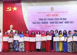 Hà Nội: Khen thưởng nữ nhà giáo giỏi việc trường, đảm việc nhà