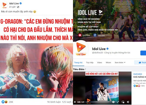 Idol Live - Fanpage tin tức giải trí, showbiz hàng đầu dành cho giới trẻ