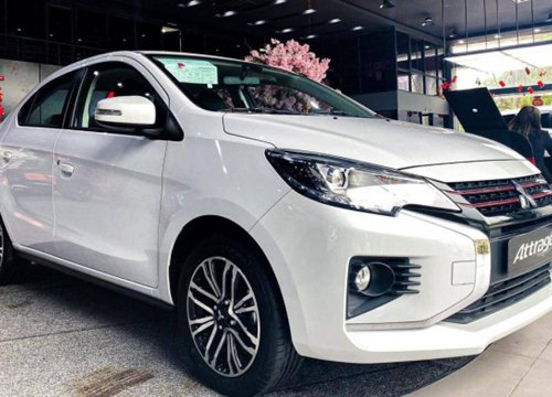 Khách mua Mitsubishi Attrage tháng 4/2022 tiết kiệm đến 41 triệu đồng