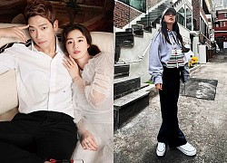 Kim Tae Hee và Bi Rain trốn con hẹn hò ngắm hoa anh đào, nhờ hẳn ông xã quay clip xinh xỉu "phủi bụi" Instagram