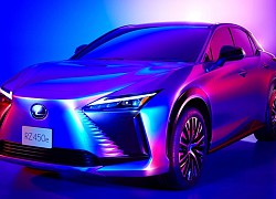 Lexus RZ 450e 2023 hé lộ hình ảnh ngoại thất