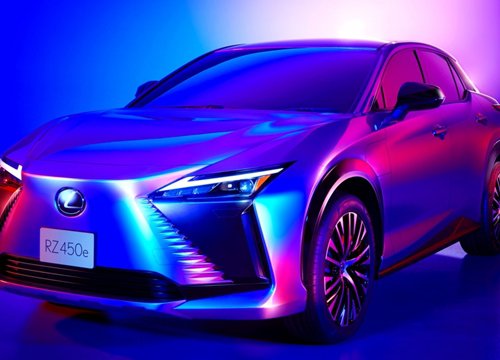 Lexus RZ 450e 2023 hé lộ hình ảnh ngoại thất