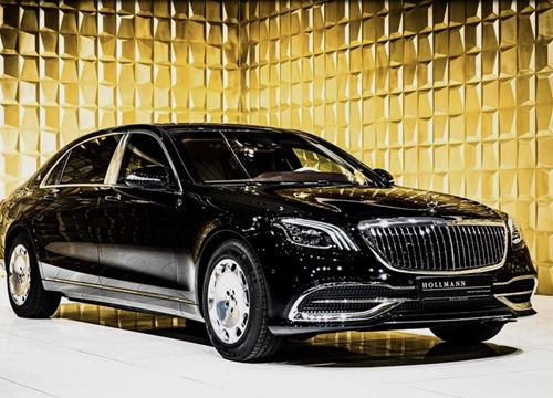 Một chiếc Mercedes-Maybach S 650 Guard VR10 của tài phiệt Nga bị tịch thu tại châu Âu