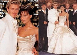 Nhìn lại đám cưới 18 tỷ của David và Victoria Beckham ở lâu đài: Cô dâu chú rể lên đồ như cổ tích, xúc động nhất ảnh bế Brooklyn bé tí