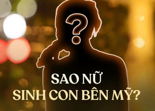 Nữ ca sĩ Vbiz sang Mỹ sinh con