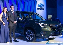 Subaru Forester 2022 ra mắt, nâng cấp trang bị an toàn