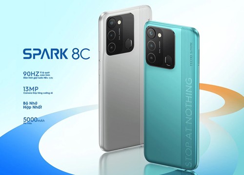 TECNO tham vọng chinh phục thị trường Việt Nam ở phân khúc smartphone giá rẻ với Spark 8C