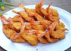 3 cách làm tôm chiên xù giòn rụm ráo dầu hấp dẫn cực ngon cho bé