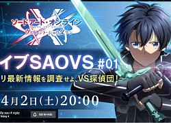 Bandai Namco Phát Hành Game Sword Art Online Mobile Chính Chủ
