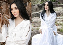 Hoa hậu Giáng My đẹp nền nã tuổi 46