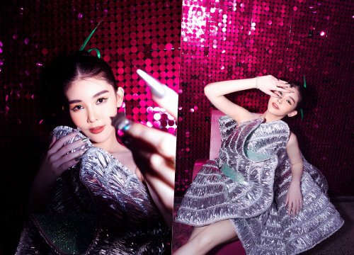 Hoa hậu Lê Âu Ngân Anh "tái xuất" sàn diễn sau thời gian rút lui khỏi showbiz