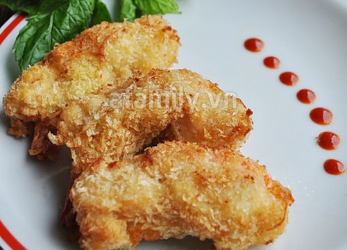 Lạ miệng với đậu hũ cuộn tôm chiên giòn