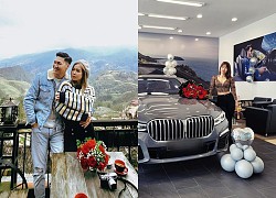 Mạnh Trường chơi lớn tặng xế hộp tiền tỷ cho bà xã