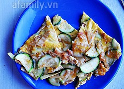 Trứng tráng kim chi ngon lạ