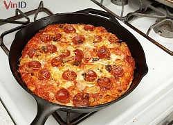 Tuyệt chiêu cách làm pizza xúc xích vỏ giòn ngon bá cháy cho cả nhà