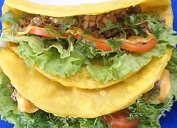 Cách làm bánh Taco Mexico nhân thịt thơm ngon đơn giản cho bữa sáng