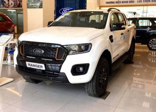 Giá xe Ford Ranger tháng 4/2022: Chênh giá đến 75 triệu đồng