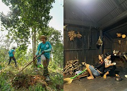 "Hoa hậu lạ nhất Việt Nam" H'Hen Niê giản dị đi chăn bò