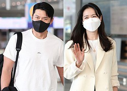 Hyun Bin tận tình chăm sóc bà xã Son Ye Jin ở sân bay: Đúng chuẩn &#8220;vợ chồng son&#8221;!