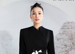 Mùa resort 2022, hà thanh việt khoác lên nàng thơ tiểu vy hai sắc trắng đen