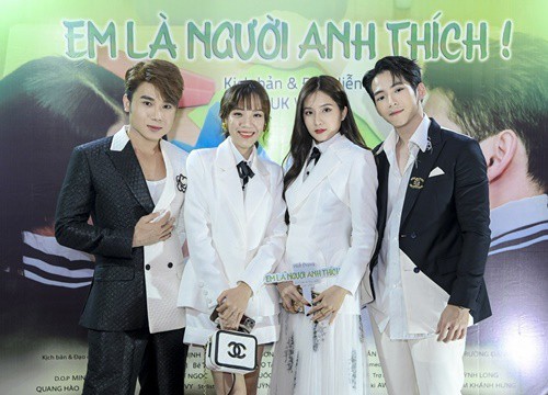 Ngọc Lan, Thiên An cùng dàn diễn viên khoe sắc tại buổi ra mắt Webdrama 'Em là người anh thích'