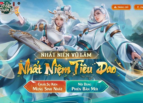 Nhất Niệm Tiêu Dao sẽ là phiên bản tiếp theo của Võ Lâm Truyền Kỳ 1 Mobile