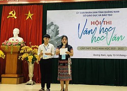 Quảng Nam: Sôi động Hội thi Văn học - học Văn năm học 2021-2022